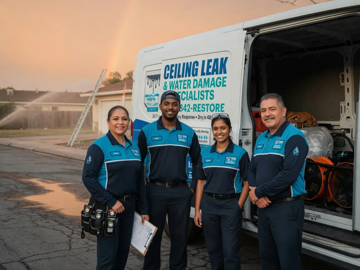 Ceiling Leak Cleanup company in Burkburnett, TX